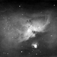 One of Andrew Ainslie Common’s 1883 photographs of the same nebula, the first to show that a long exposure could record stars and nebulae invisible to the human eye. Image: Public Domain/Wikipedia